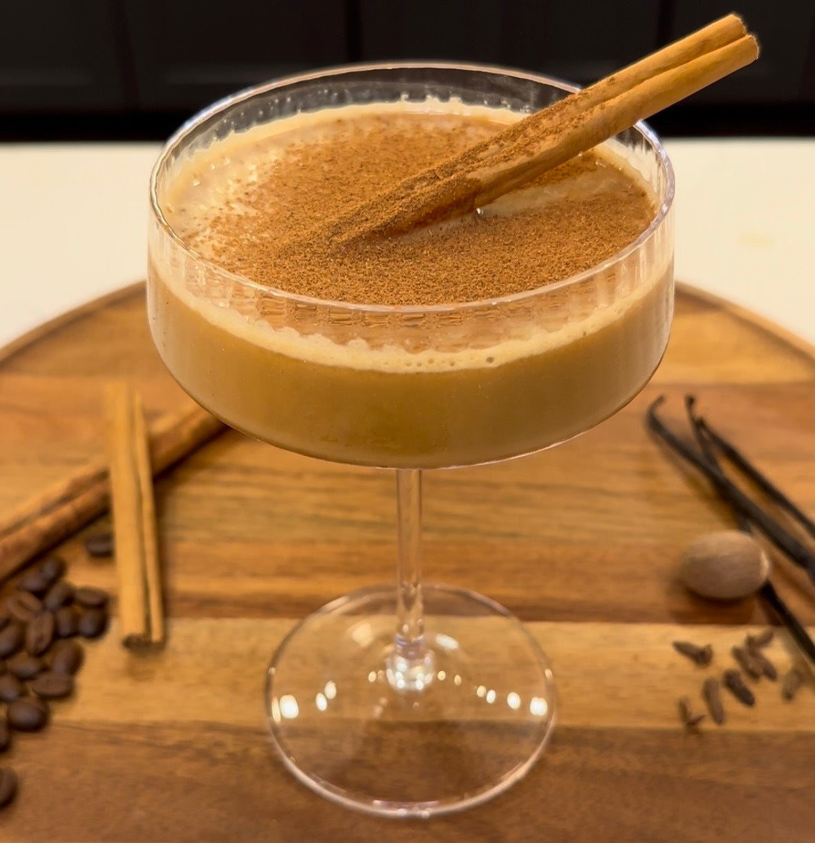 pumpkin spice espresso martini