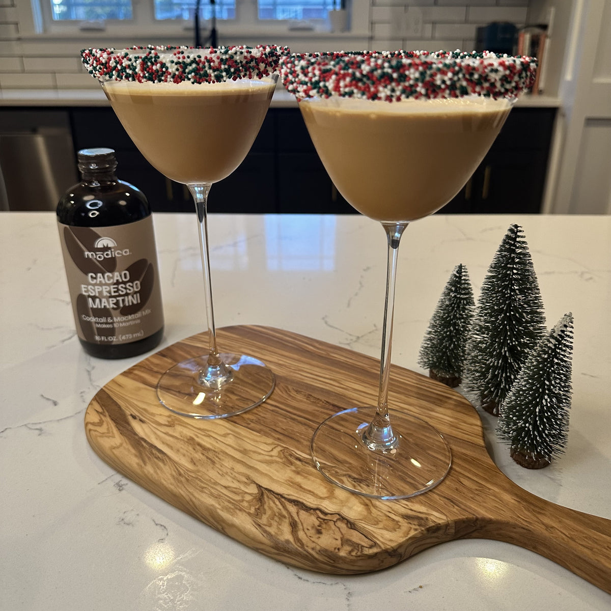 christmas cookie espresso martini