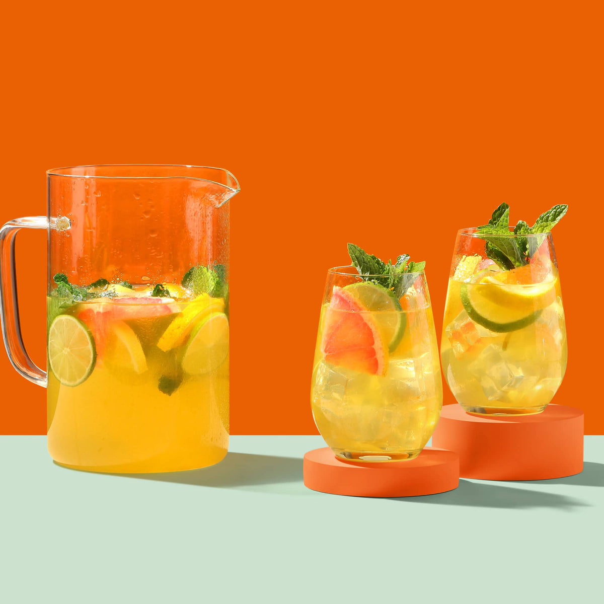 modica citrus mint sangria cocktail recipe