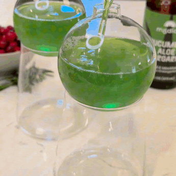christmas ornament cocktails