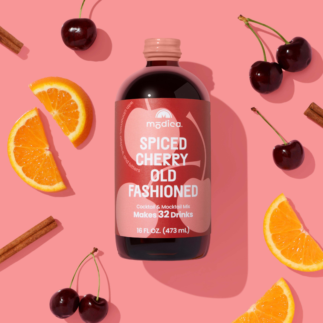 spiced cherry old fashioned