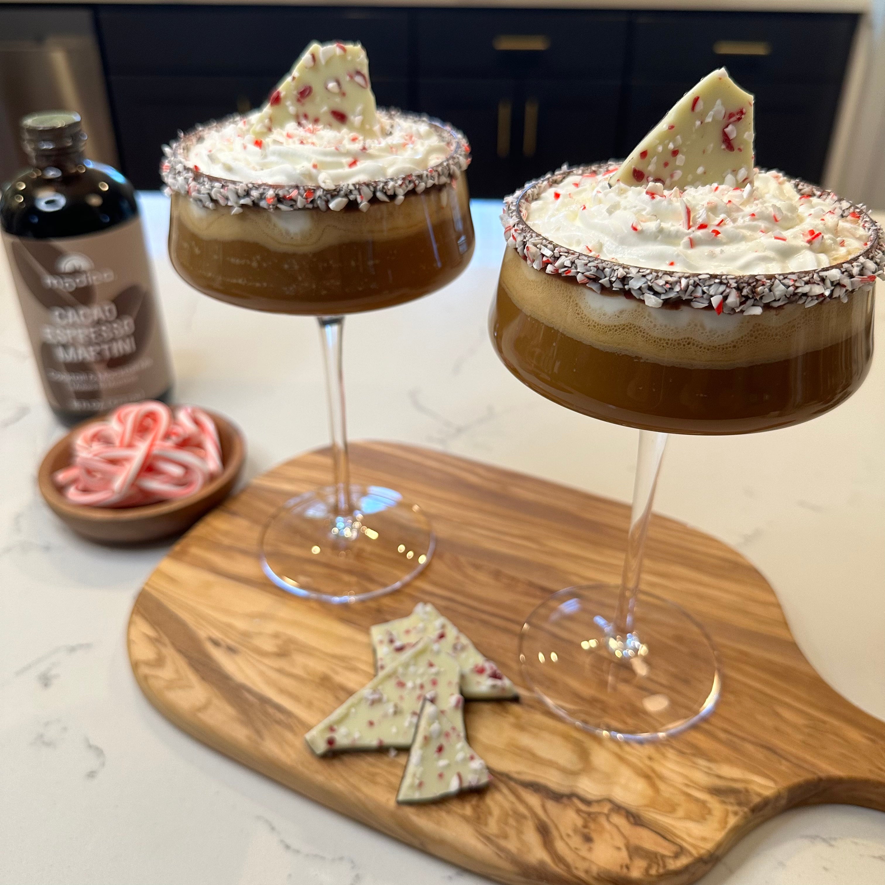 Peppermint Bark Espresso Martini